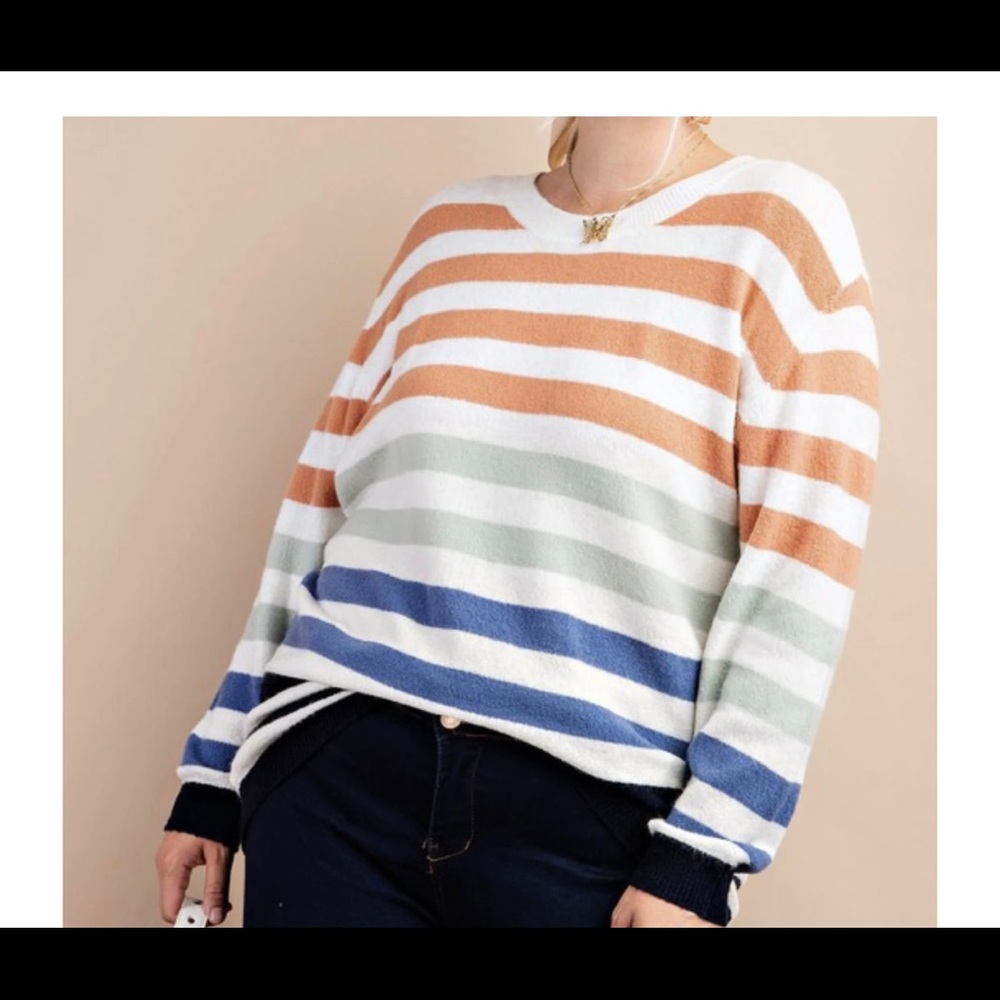 Striped Color Sweater
